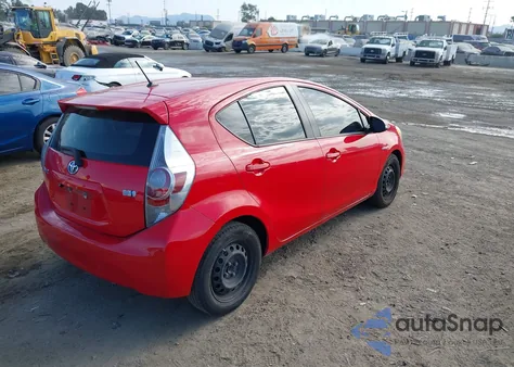 2014 Toyota Prius C Two z USA, uszkodzony, nr VIN JTDKDTB30E1559720